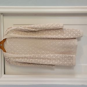 Crochet Long Cardigan